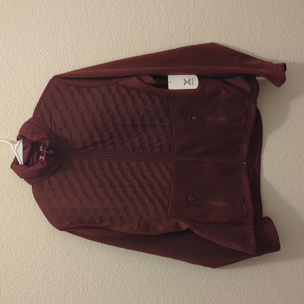 Wine Colored Full Zip